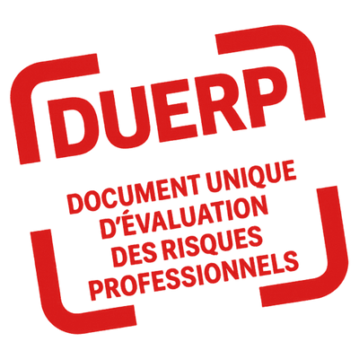 Logo DUERP – Document Unique d’Évaluation des Risques Professionnels