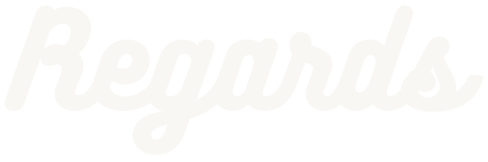 Logo Regards en blanc cassé